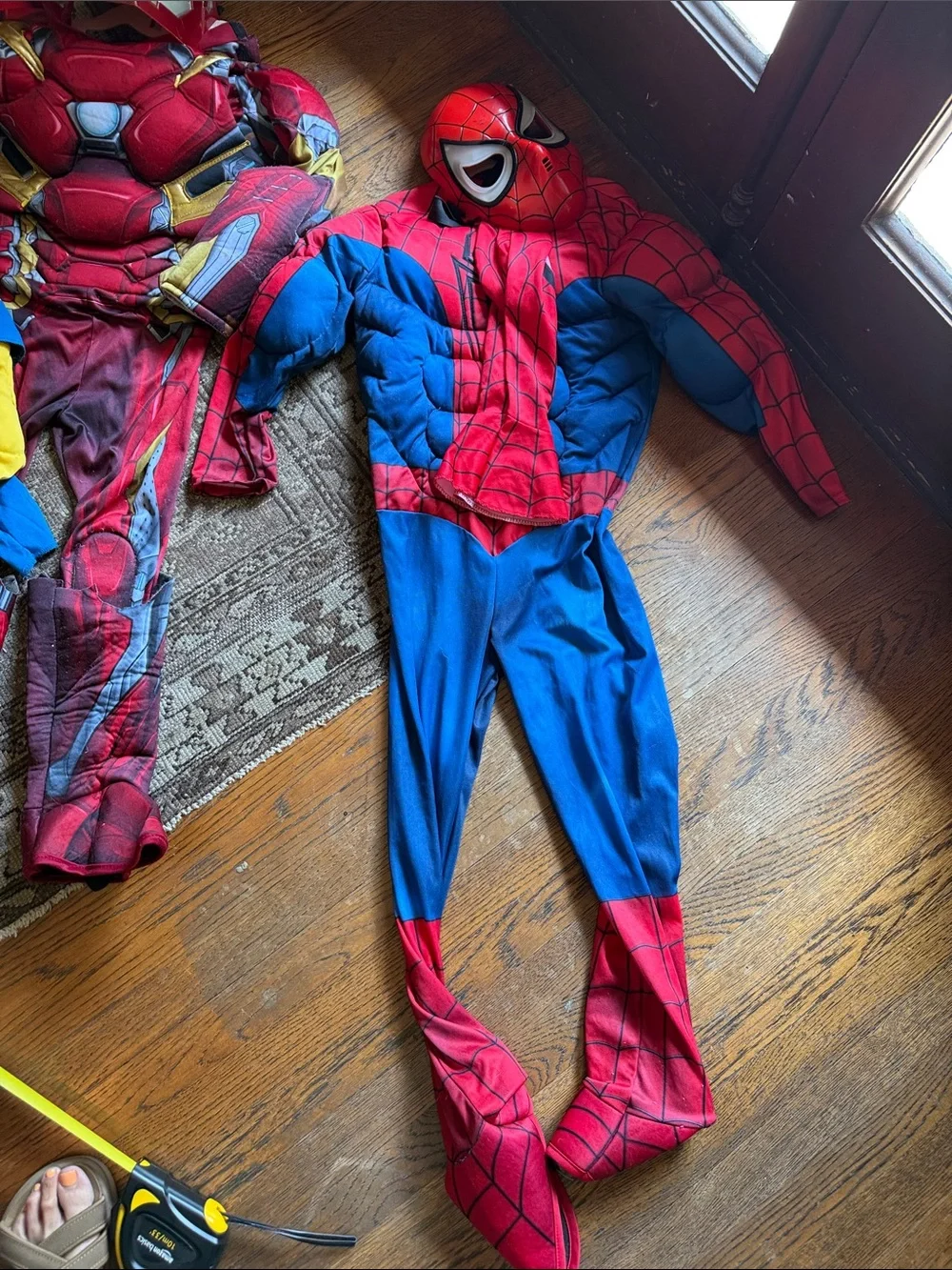 6 Assorted Kids Superhero Costume Set - Multi-Color small 5y